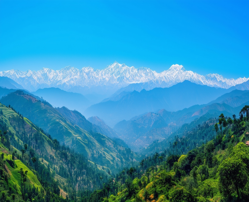 Kausani trekking